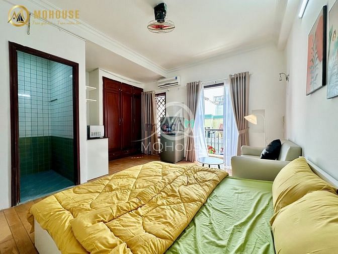 Hình ảnh Phạm Văn Hai - Studio Ban Công Đầy Đủ Nội Thất Thuận Tiện Di Chuyển