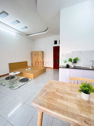 Hình ảnh Studio bancol cho thuê full nội thất ngay phường 12 gần sân golf
