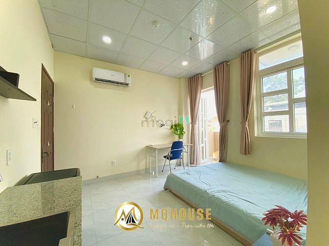 Hình ảnh Cho thuê chung cư 35m2 balcon_thang máy gần chợ Tân Định_cv Lê Văn Tám