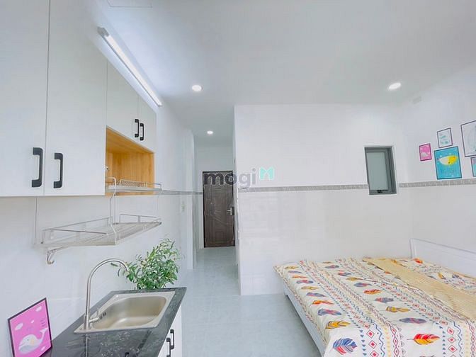 Hình ảnh Phòng trọ ban công 30m2 cực thoáng Phan Huy Ích