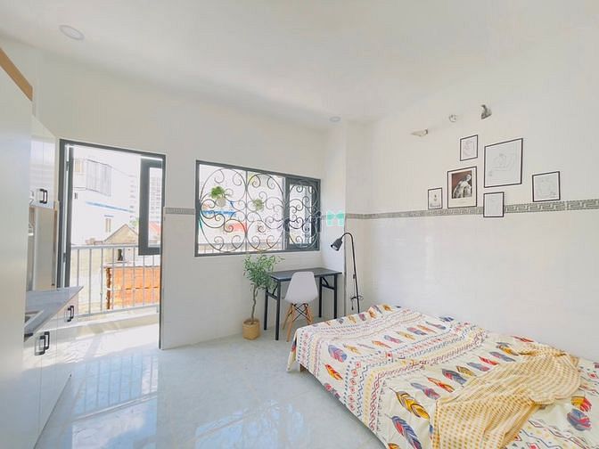 Hình ảnh Phòng trọ ban công 30m2 cực thoáng Phan Huy Ích