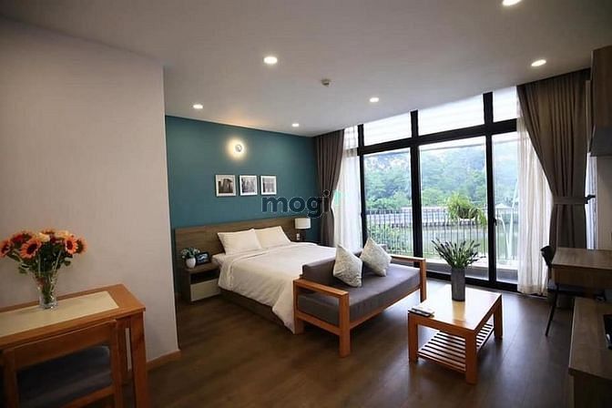 Hình ảnh ✅Căn Hộ Cao Cấp Ban Công View Bờ Kè - Tầng Cao View Thoáng - Giáp Q1 ✅