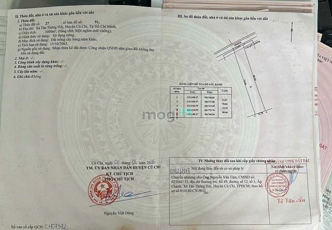 Hình ảnh Bán 1000m2 đất khu dân cư. Giá 2 tỷ