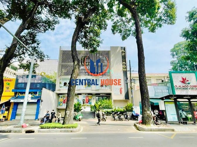 Hình ảnh Cho thuê TÒA NHÀ Mặt tiền 194D-E Pasteur, Quận 3- 15x20m, Hầm 4 Tầng