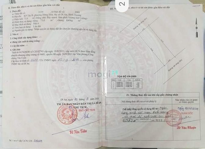 Hình ảnh Đất sổ riêng 2 mặt tiền trước sau, BigC Dĩ An ,75m2