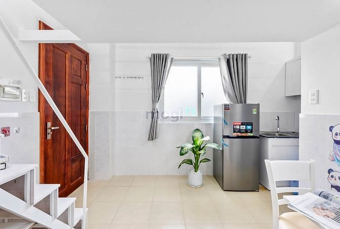 Hình ảnh Duplex Full Nội Thất Cửa Sổ Rộng và Hành Lang Thoáng Mát