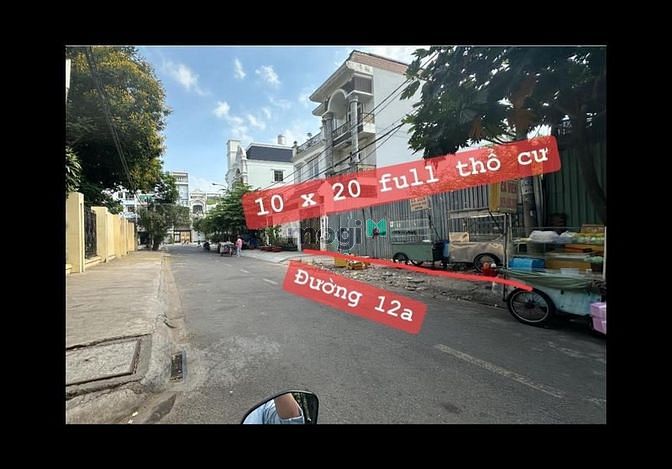 Hình ảnh Định Cư Nước Ngoài Chuyển Nhượng Lại Lô Đất Biệt Thự 10 x 20 TÊN LỬA