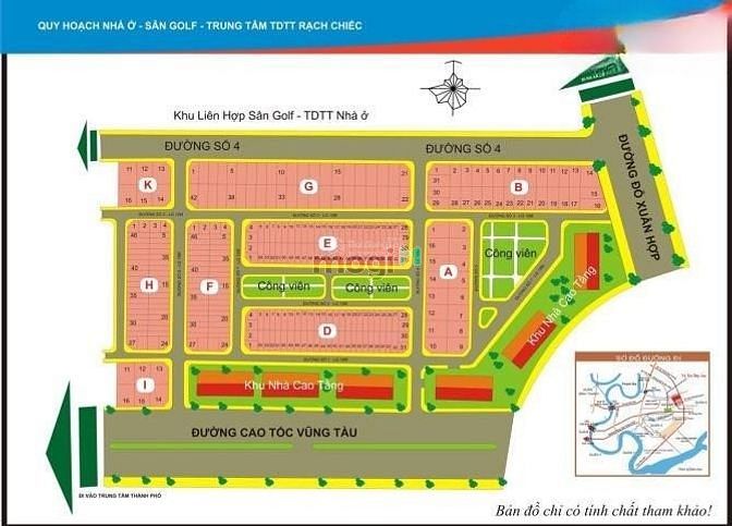 Hình ảnh Đừng bỏ lỡ lô đất KĐT Nam Rạch Chiếc Đỗ Xuân Hợp Q9 DT 100m2/ 2tỷ350tr