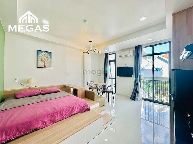 Hình ảnh Căn Hộ Studio Ban Công Lớn - Dọn VS Thay Drap 2Lần/Tuần - Ngay Sân Bay