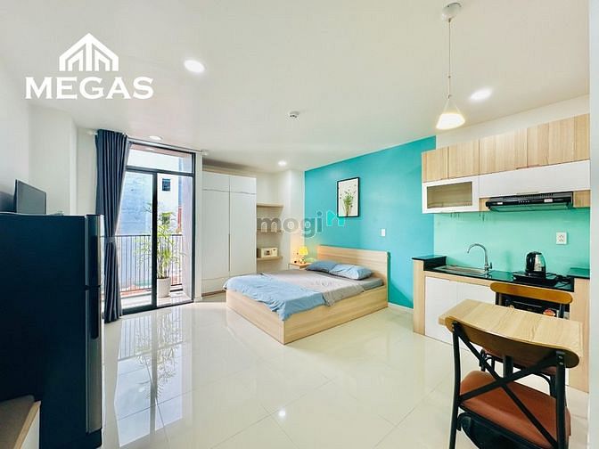 Hình ảnh Căn Hộ Studio Ban Công Lớn - Dọn VS Thay Drap 2Lần/Tuần - Ngay Sân Bay