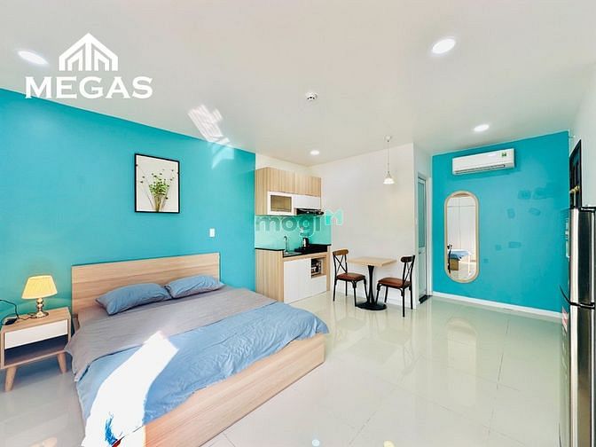 Hình ảnh Căn Hộ Studio Ban Công Lớn - Dọn VS Thay Drap 2Lần/Tuần - Ngay Sân Bay