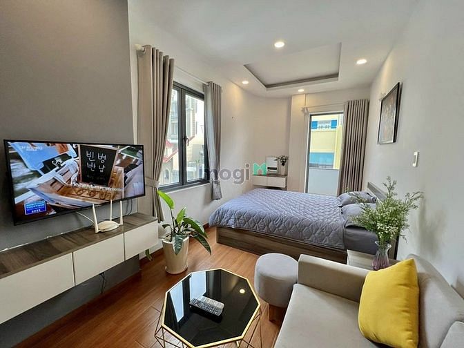 Hình ảnh Cho Thuê Căn Hộ PHAN ĐÌNH PHÙNG 30m2 Ban Công Gần Công Viên Hoàng Văn