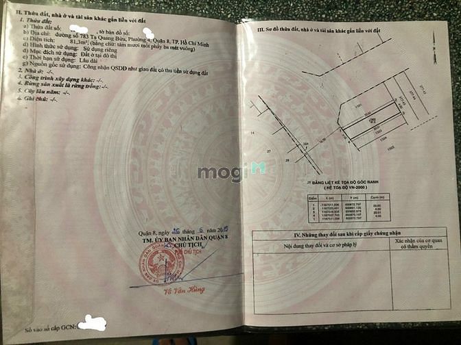 Hình ảnh Bán lô đất hiếm khu Cao Lỗ Phường 4 Quận 8 (4mx20.5m)