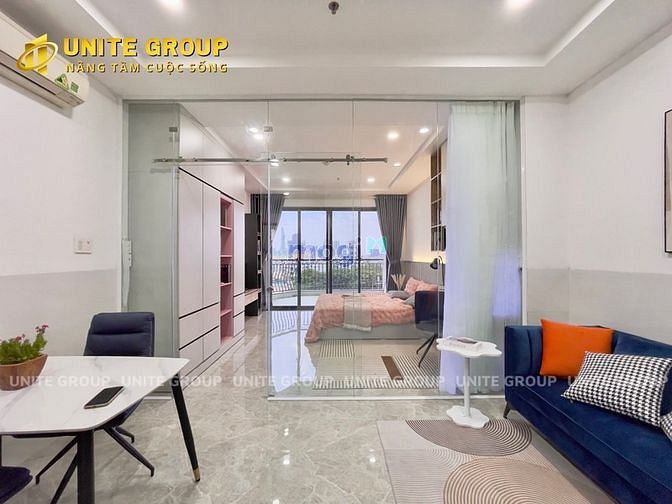 Hình ảnh 1PN Ban Công Trước 55M2 Gần Lotte Quận 7