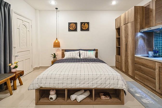 Hình ảnh STUDIO BAN CÔNG có thang máy gần chợ Tân Định