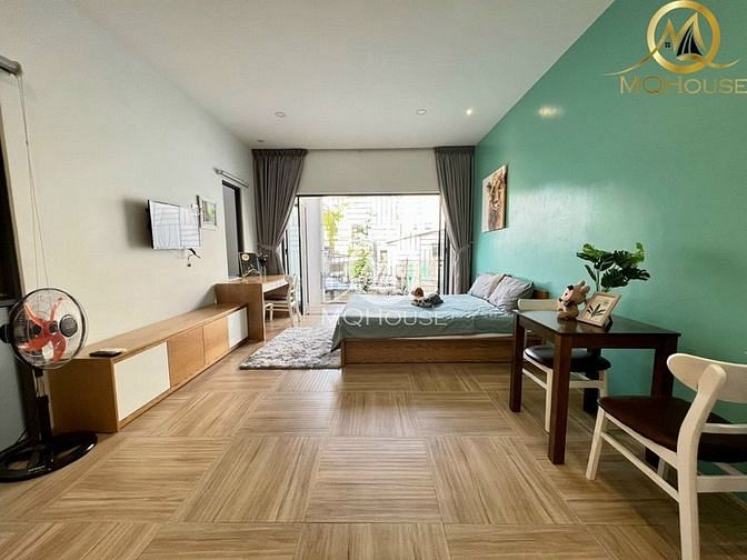 Hình ảnh Căn Hộ Studio Thiết Kế Sang Trọng Chợ Bà Chiểu_Lê Văn Duyệt mới 100%