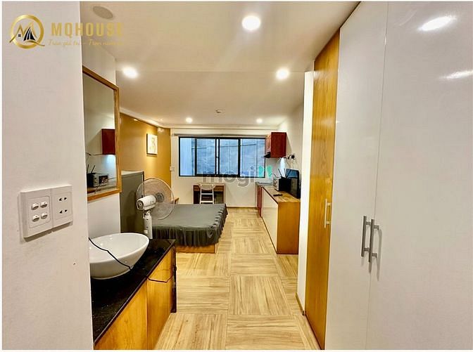 Hình ảnh Căn Hộ Studio Thiết Kế Sang Trọng Chợ Bà Chiểu_Lê Văn Duyệt mới 100%