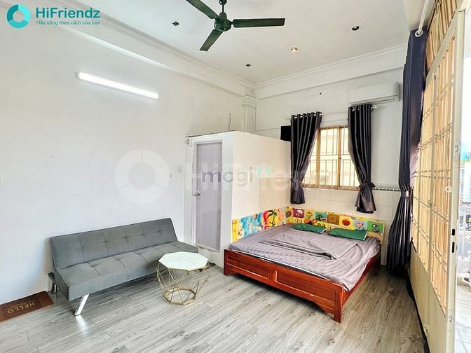 Hình ảnh Studio full nội thất-ban công-rộng 30m2-gần Lotte Mart Lê Đại Hành