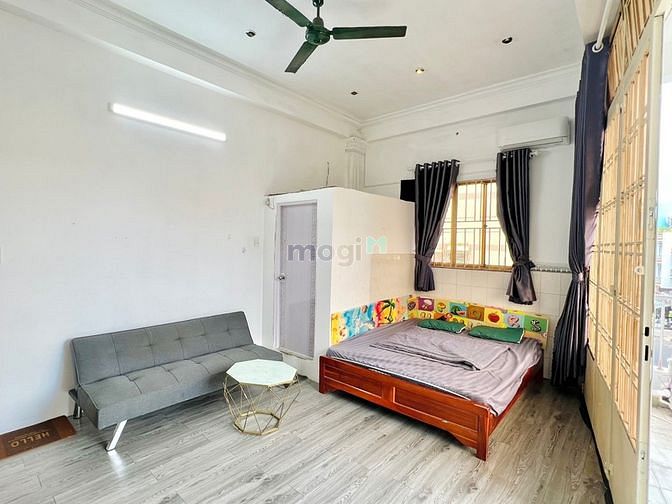 Hình ảnh Studio full nội thất-ban công-rộng 30m2-gần Lotte Mart Lê Đại Hành