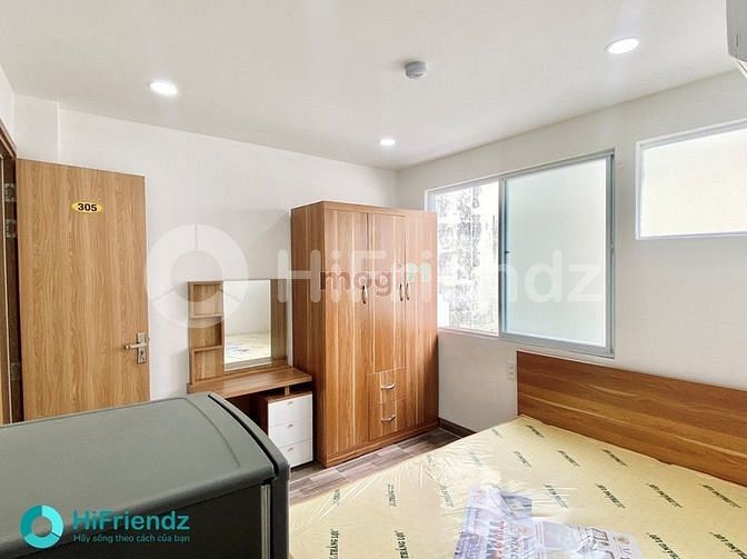Hình ảnh Studio full nội thất cửa sổ lớn ngay mặt tiền đường Trần Hưng Đạo