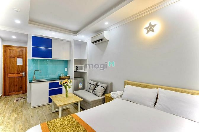 Hình ảnh Cho Thuê Căn Hộ Full Nội Thất BẠCH ĐẰNG Ban Công Gần ĐH HUTECH