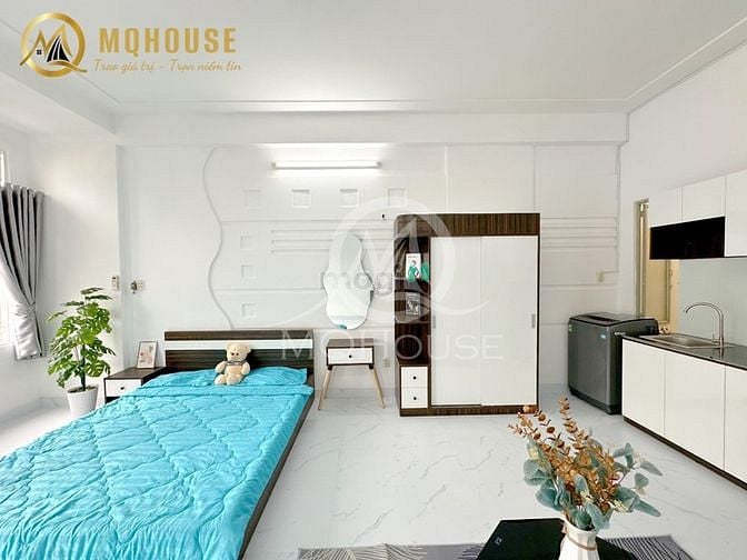 Hình ảnh Cho thuê Trang Chủ MB66.COM / Đăng Ký Tặng 66K 30m2 bancol Full nội thất ngã tư Lạc Long Quân - Âu Cơ
