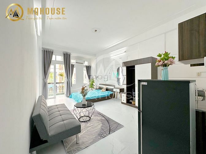 Hình ảnh Cho thuê Trang Chủ MB66.COM / Đăng Ký Tặng 66K 30m2 bancol Full nội thất ngã tư Lạc Long Quân - Âu Cơ