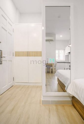 Hình ảnh Studio Hoàng Sa Q1, Gần CĐ Du Lịch SG, Cửa Sổ, Tách Bếp