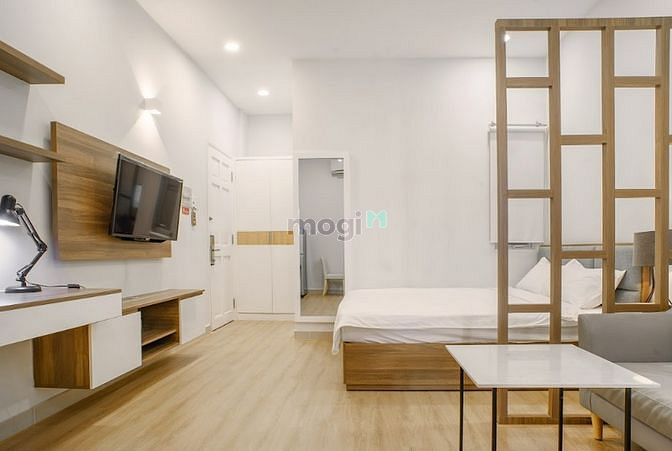 Hình ảnh Studio Hoàng Sa Q1, Gần CĐ Du Lịch SG, Cửa Sổ, Tách Bếp