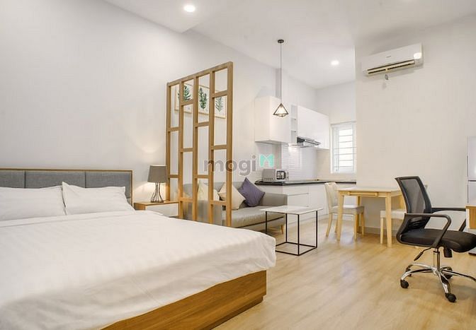 Hình ảnh Studio Hoàng Sa Q1, Gần CĐ Du Lịch SG, Cửa Sổ, Tách Bếp
