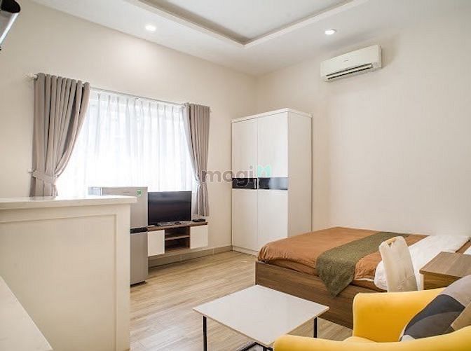 Hình ảnh Studio Hoàng Sa Q1, Gần CĐ Du Lịch SG, Cửa Sổ, Tách Bếp