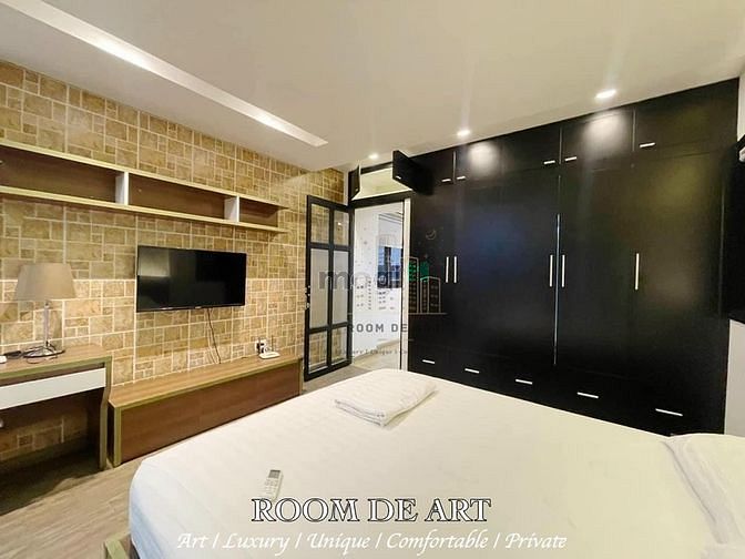 Hình ảnh Căn Hộ 1PN Cao Cấp 50m2 Bao Phí View Bờ Kè Trường Sa Q3