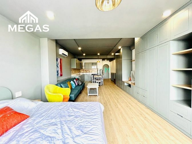 Hình ảnh Căn Hộ Studio Hiện Đại Nội Cửa Sổ Lớn Ngay Chợ Hoàng Hoa Thám Tân Bình