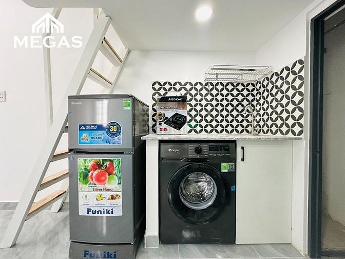 Hình ảnh 🔥Căn Hộ Cao Cấp Mới Xây Ở Liền - Máy Giặt Riêng Nằm Ngay Phan Văn Hớn