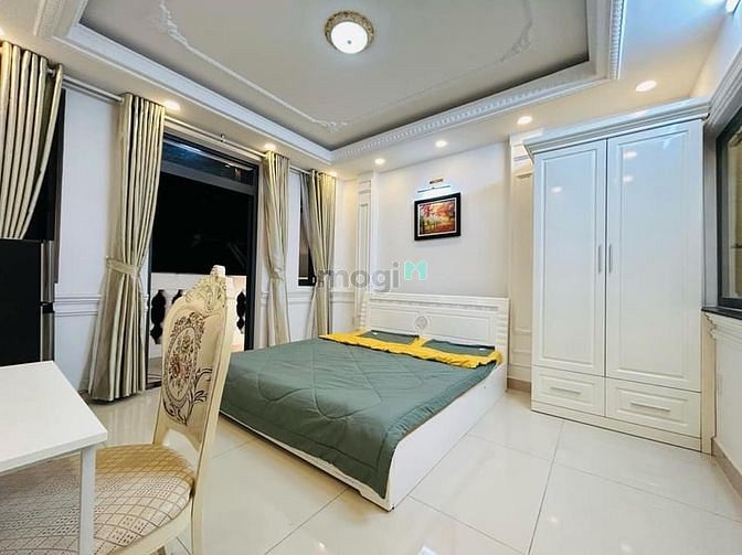 Hình ảnh Căn Hộ Ban Công , Full Nội Thất , Gần Emart Phan Văn Trị