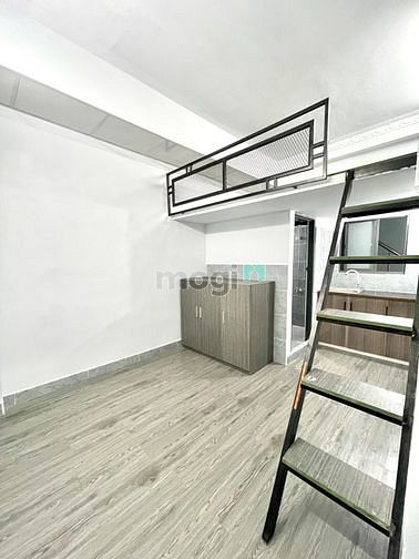 Hình ảnh Trống sẵn phòng trọ có gác mới xây ở Đinh Bộ Lĩnh