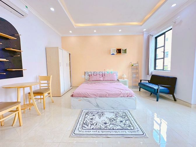 Hình ảnh Studio tách bếp, bancol lớn siêu xinh