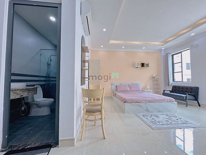 Hình ảnh Studio tách bếp, bancol lớn siêu xinh