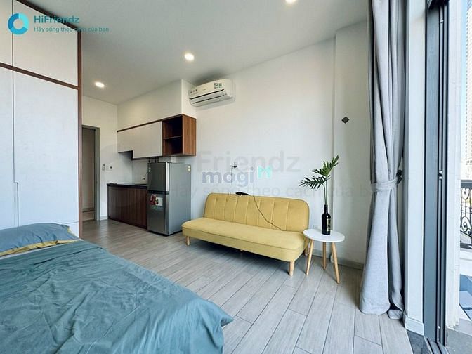 Hình ảnh Studio ban công cho anh chị nào cần ạ Ngô tất Tố - Bình Thạnh