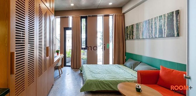 Hình ảnh 😍Căn Hộ Studio Siêu Đẹp Ban Công_Cửa Sổ Mới 100% Khu D1 D2_Hàng Xanh