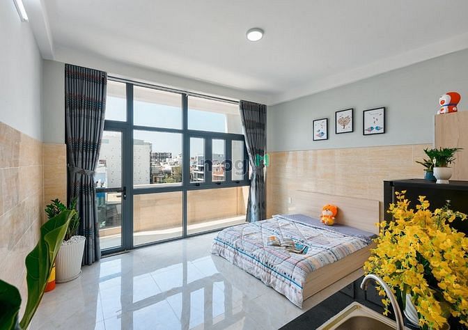 Hình ảnh ✅Căn Hộ Ban Công View Kính Tầng Cao - Ngay XVNT 2 Chiều - Thang Máy ✅