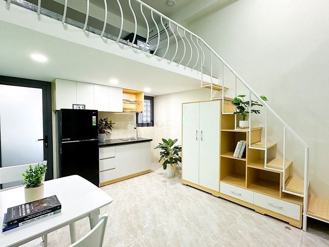 Hình ảnh Cho thuê phòng dạng Dupelx full nội thất Lâm Văn Bền Gần Lotte quận 7