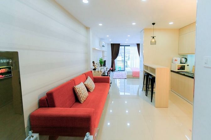Hình ảnh ✅Căn Hộ Studio Tách Bếp_42m2_Ban Công _Gần Võ Văn Kiêt