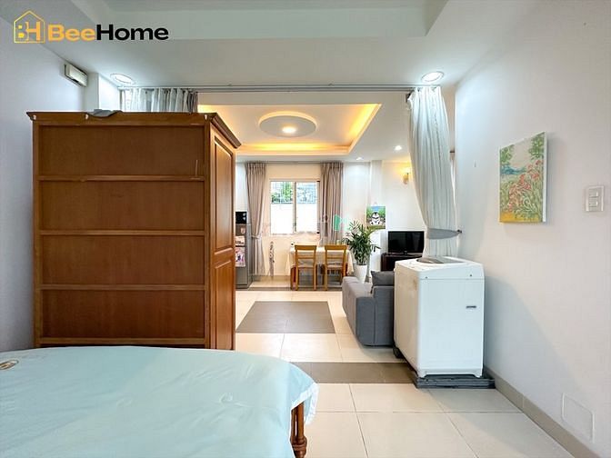 Hình ảnh Cho Thuê Căn Hộ 1PN 40m2 Cao Cấp Full NT_Hai Bà Trưng Q1