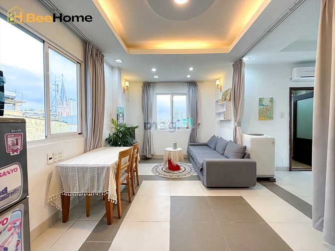 Hình ảnh Cho Thuê Căn Hộ 1PN 40m2 Cao Cấp Full NT_Hai Bà Trưng Q1