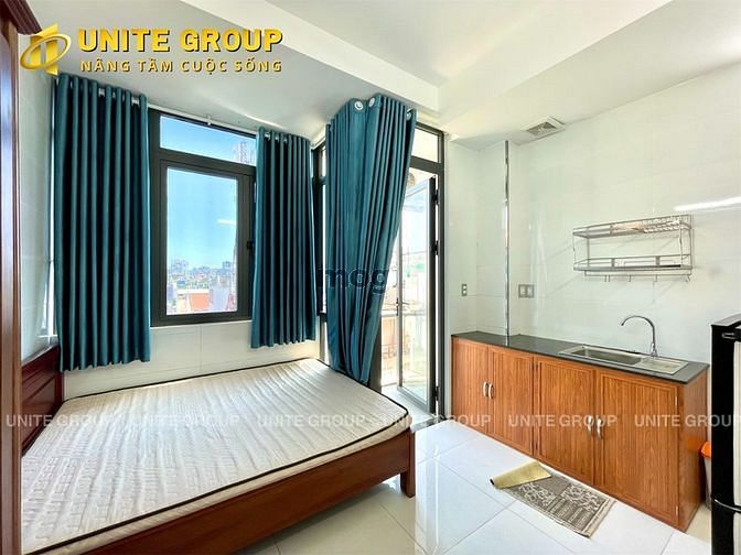 Hình ảnh Cho thuê phòng ban công, view thoáng mát, đủ nội thất gần Lotte Q7