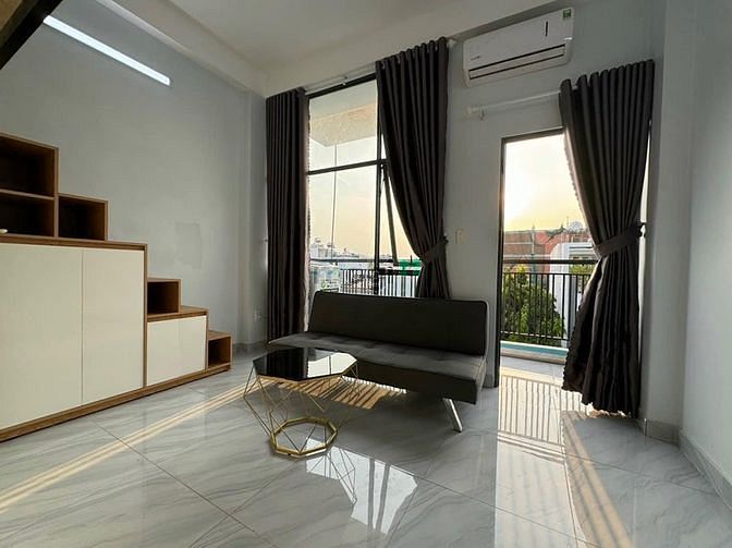 Hình ảnh Duplex Mới 100% Ban Công Full Nội Thất Ngay Chợ Hạnh Thông Tây