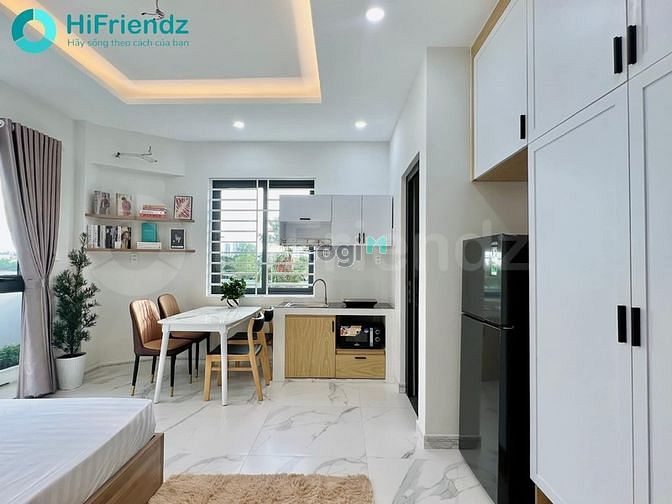 Hình ảnh Studio ban công/cửa sổ - Khu Kim Sơn - Mới 100% - Full nội thất
