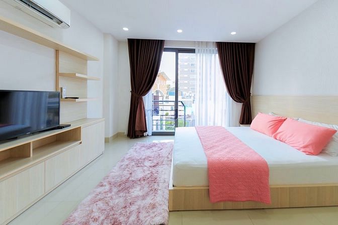 Hình ảnh Căn Studio 42m2 có ban công gần Bùi Viện quận 1