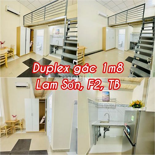Hình ảnh Duplex cửa sổ - Gác cao 1m8 tại Lam Sơn - KV sân bay - Tân Bình